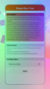 Scaricare Screen Burn Fixer Strumenti per Android Screenshot 2