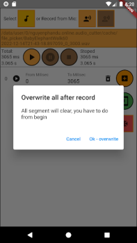 Scaricare Audio splitter Strumenti per Android Screenshot 3
