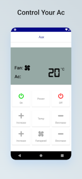 Scaricare Remote For Aux AC Strumenti per Android Screenshot 2