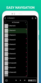 Scaricare IPTV 3in1 - M3U Play Test Edit Lettori ed editor video per Android Screenshot 3