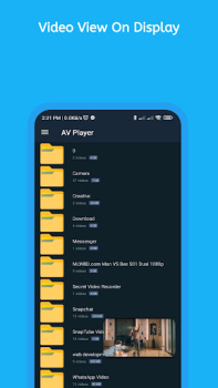 Scaricare AV Player Lettori ed editor video per Android Screenshot 4