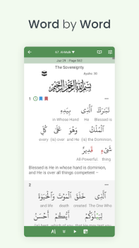 Scaricare Al Quran (Tafsir & by Word) Libri e guide per Android Screenshot 2