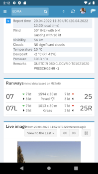 Scaricare Aviation Weather Meteo per Android Screenshot 2