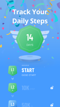 Scaricare Fun Steps Salute e fitness per Android Screenshot 4