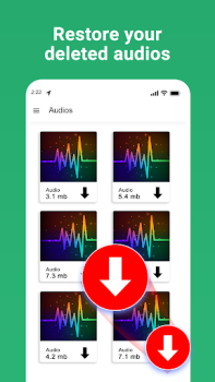 Scaricare recupero audio cancellato Strumenti per Android Screenshot 3