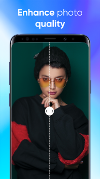 Scaricare Perfect Pix: AI Photo Enhancer Lettori ed editor video per Android Screenshot 2