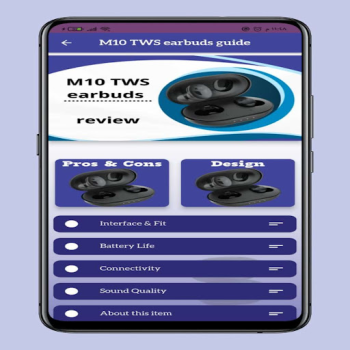 Scaricare M10 TWS earbuds smart help Strumenti per Android Screenshot 4