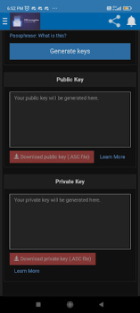Scaricare Pgp Encrypter Strumenti per Android Screenshot 2