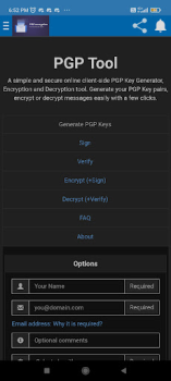 Scaricare Pgp Encrypter Strumenti per Android Screenshot 5