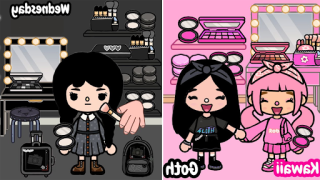 Scaricare Toca Wednesday Boca Addams HD Personalizzazione per Android Screenshot 4