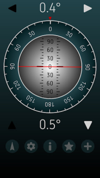 Scaricare Inclinometer Strumenti per Android Screenshot 2