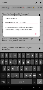 Scaricare BibTex Manager Lavoro per Android Screenshot 4