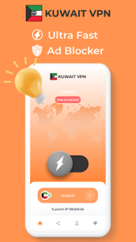 Scaricare Kuwait VPN - Private Proxy Strumenti per Android Screenshot 2