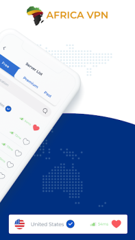 Scaricare Africa VPN - Get Africa IP Strumenti per Android Screenshot 4