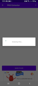Scaricare Pkg File Opener & Extractor Strumenti per Android Screenshot 3
