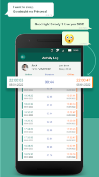 Scaricare Last Seen Online Tracker Strumenti per Android Screenshot 2