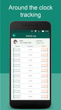 Scaricare Last Seen Online Tracker Strumenti per Android Screenshot 3