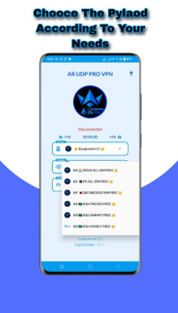 Scaricare AR UDP PRO VPN Strumenti per Android Screenshot 3