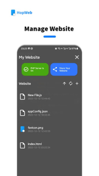 Scaricare HopWeb: Edit & Run PHP/HTML Strumenti per Android Screenshot 5