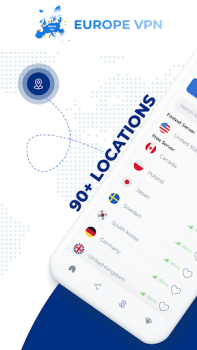 Scaricare Europe VPN - Get Europe IP Strumenti per Android Screenshot 3