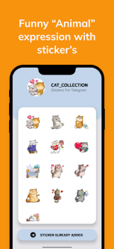 Scaricare Stickers For Telegram Strumenti per Android Screenshot 4