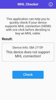 Scaricare MHL Checker - Control HDMI Strumenti per Android Screenshot 2