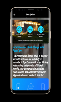 Scaricare Tp-Link Tapo C200 Camera Guide Strumenti per Android Screenshot 7