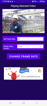 Scaricare Video Frame Rate Changer (FPS) Lettori ed editor video per Android Screenshot 4