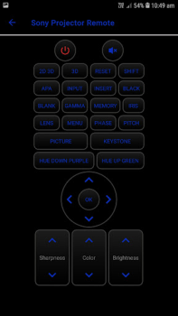 Scaricare Universal Projector Remote Con Strumenti per Android Screenshot 2