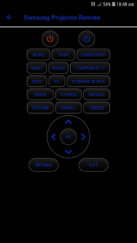 Scaricare Universal Projector Remote Con Strumenti per Android Screenshot 3