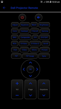Scaricare Universal Projector Remote Con Strumenti per Android Screenshot 4