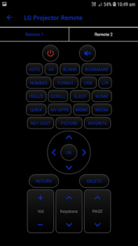 Scaricare Universal Projector Remote Con Strumenti per Android Screenshot 5