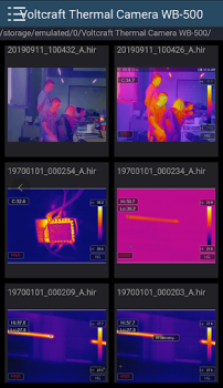 Scaricare Voltcraft Thermal Imaging Strumenti per Android Screenshot 2