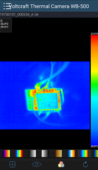Scaricare Voltcraft Thermal Imaging Strumenti per Android Screenshot 3