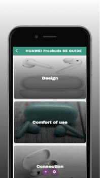 Scaricare HUAWEI Freebuds SE GUIDE Varie per Android Screenshot 2