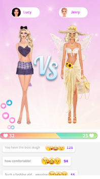 Scaricare Glam Frenzy: Dress to Duel Casual per Android Screenshot 4