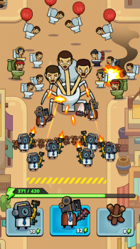 Scaricare Alien Fight: Police vs Zombie Casual per Android Screenshot 3