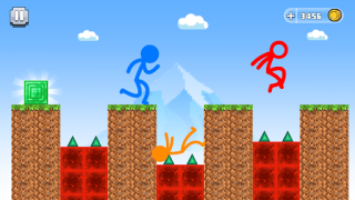 Scaricare Stickman Parkour corsa e salto Avventure per Android Screenshot 7