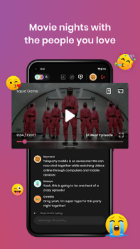 Scaricare Teleparty - Watch Parties Sociale per Android Screenshot 3