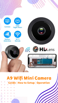 Scaricare A9 Wifi Mini Camera App Guide Strumenti per Android