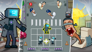 Scaricare Merge War: Monster vs Cyberman Arcade per Android Screenshot 2