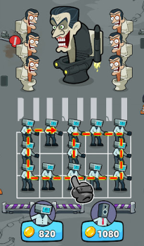 Scaricare Merge War: Monster vs Cyberman Arcade per Android Screenshot 4