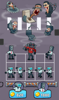Scaricare Merge War: Monster vs Cyberman Arcade per Android Screenshot 6