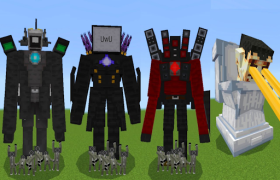 Scaricare Titan TV Man mod for MCPE Personalizzazione per Android Screenshot 6