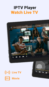 Scaricare IPTV Player: Guarda TV Diretta Lettori ed editor video per Android Screenshot 6