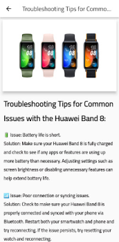 Scaricare Huawei Band 8 Instructions Strumenti per Android Screenshot 6