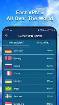 Scaricare VPN Master - Fast Secure Proxy Strumenti per Android Screenshot 3
