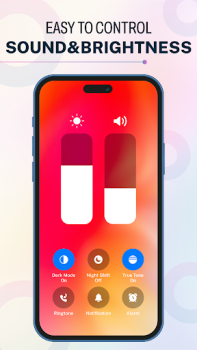Scaricare iOS 17 - Control Center App Personalizzazione per Android Screenshot 4