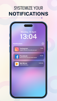 Scaricare iOS 17 - Control Center App Personalizzazione per Android Screenshot 7