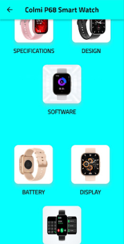 Scaricare Colmi P68 Smart Watch Guide Stile di vita per Android Screenshot 3
